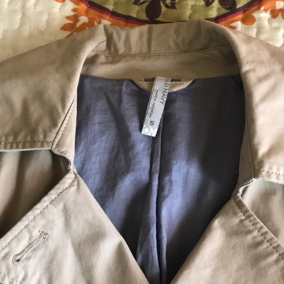 Old Navy trench coat - Picture 2 of 3